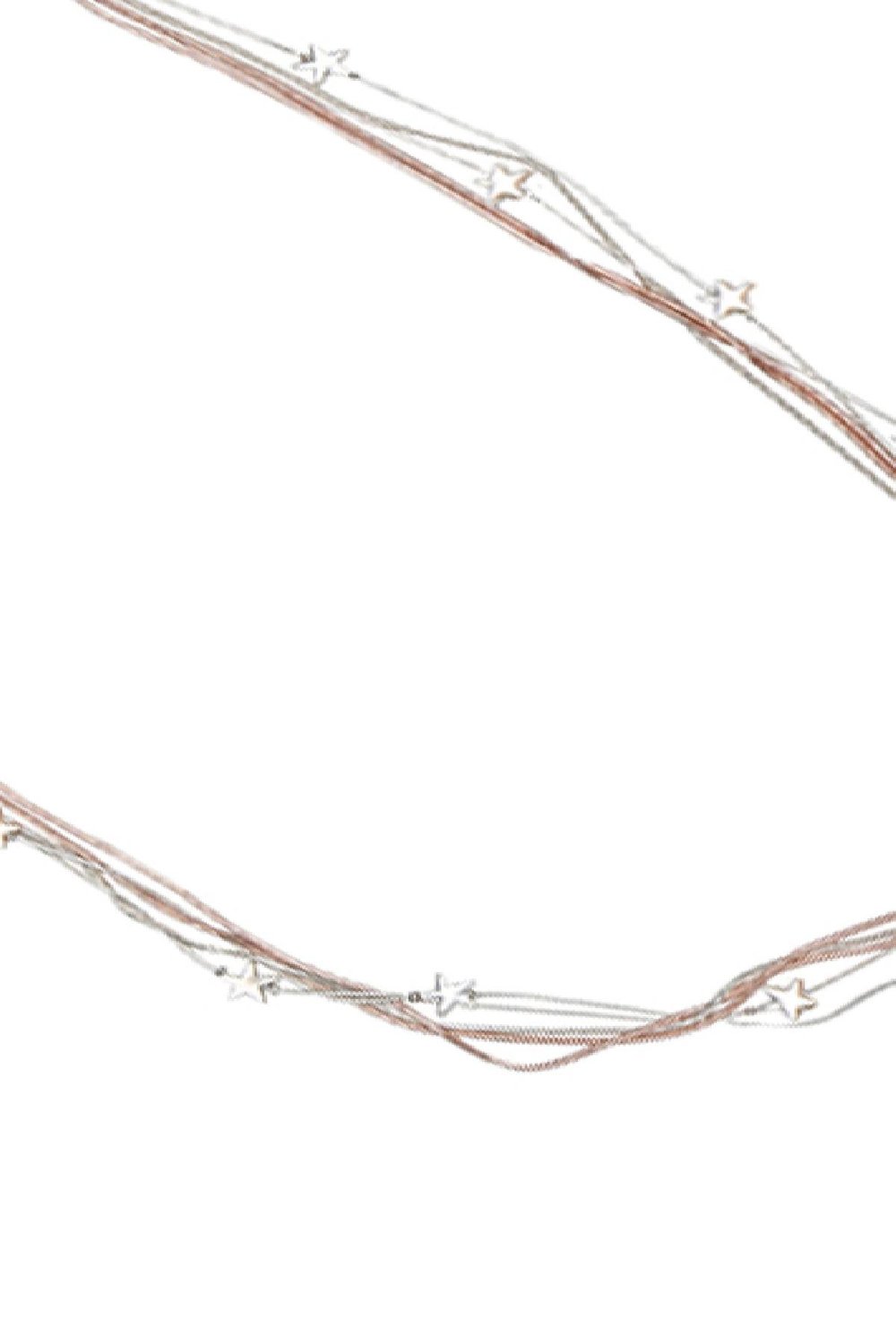 Necklace Star Galaxy Silver Color Alloy h5Picture2